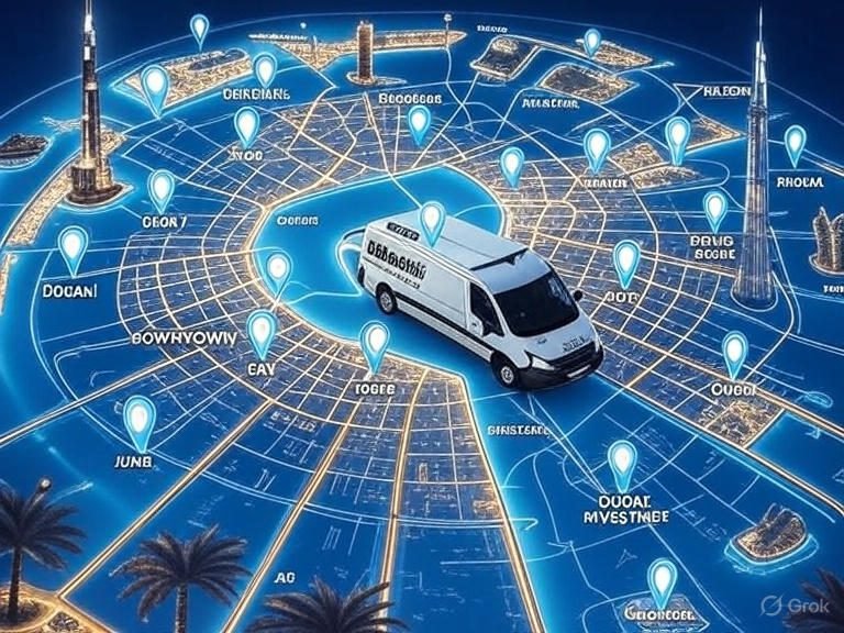 Cost of car battery replacement in Dubai being installed by EUROSWIFT technician