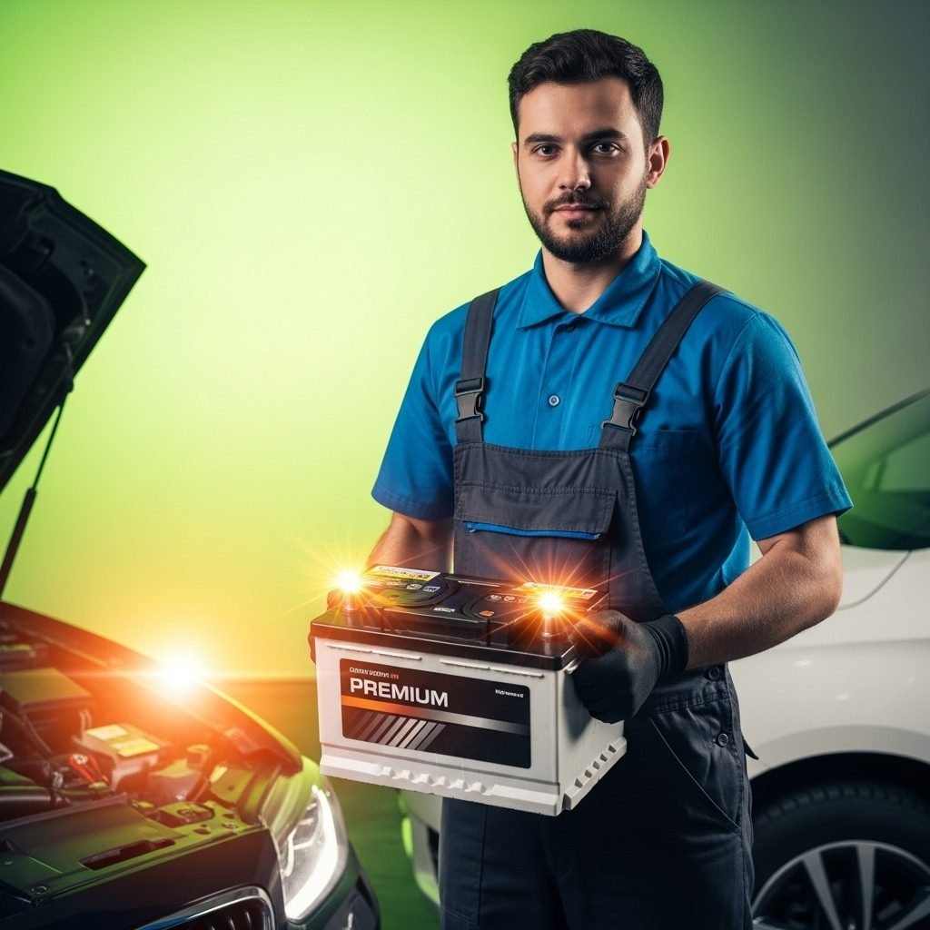 2-Year Full Warranty Car Battery in Dubai