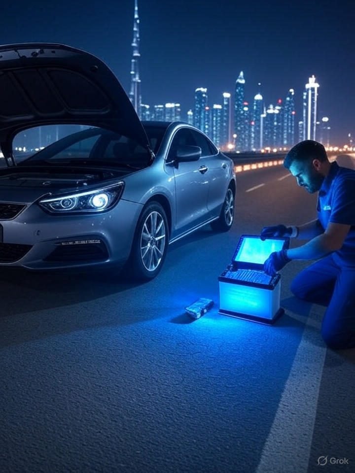 Car Battery Replacement in Dubai – Genuine Batteries with Warranty