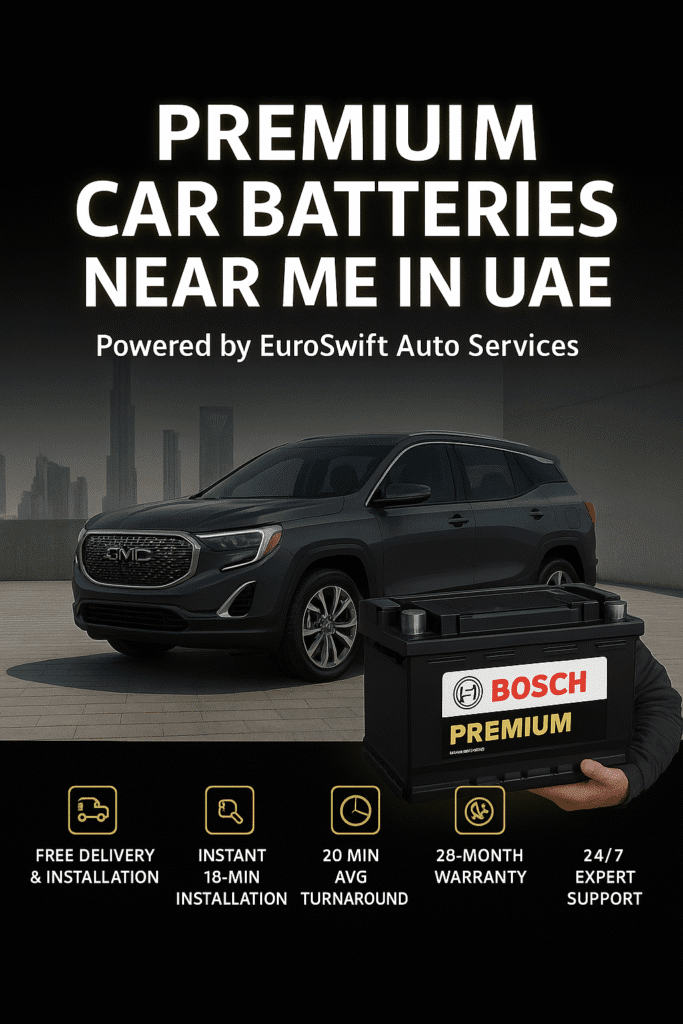 Mechanic testing car alternator voltage output