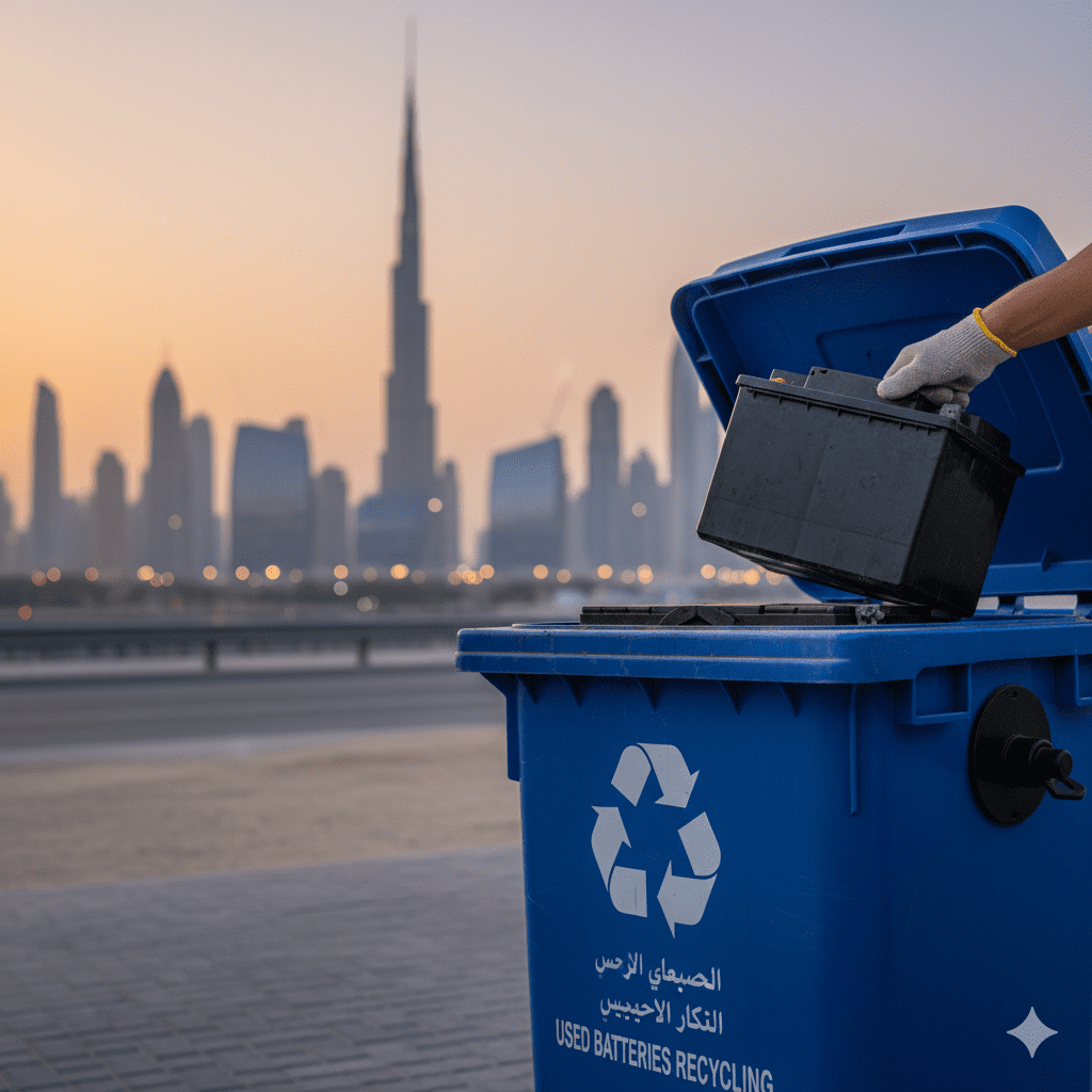 How to Recycle Car Batteries in UAE