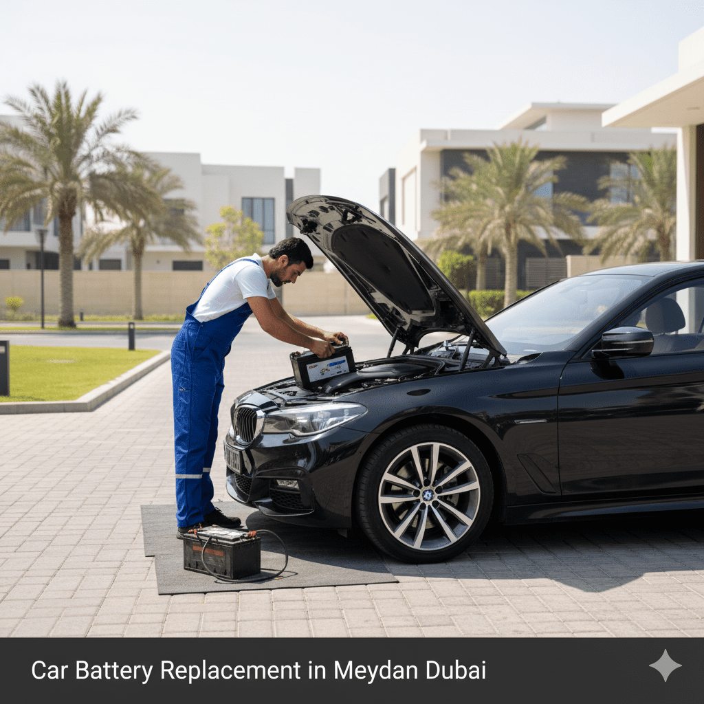 Car Battery Replacement in Meydan Dubai