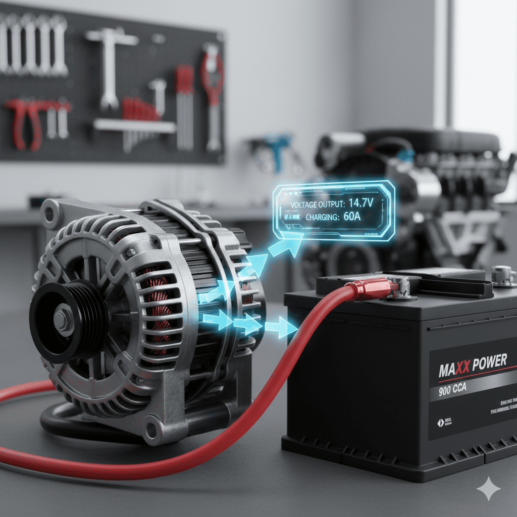 How Alternators Recharge Car Batteries Dubai