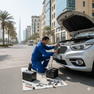 Read more about the article Car Battery Replacement in Al Badaa Dubai