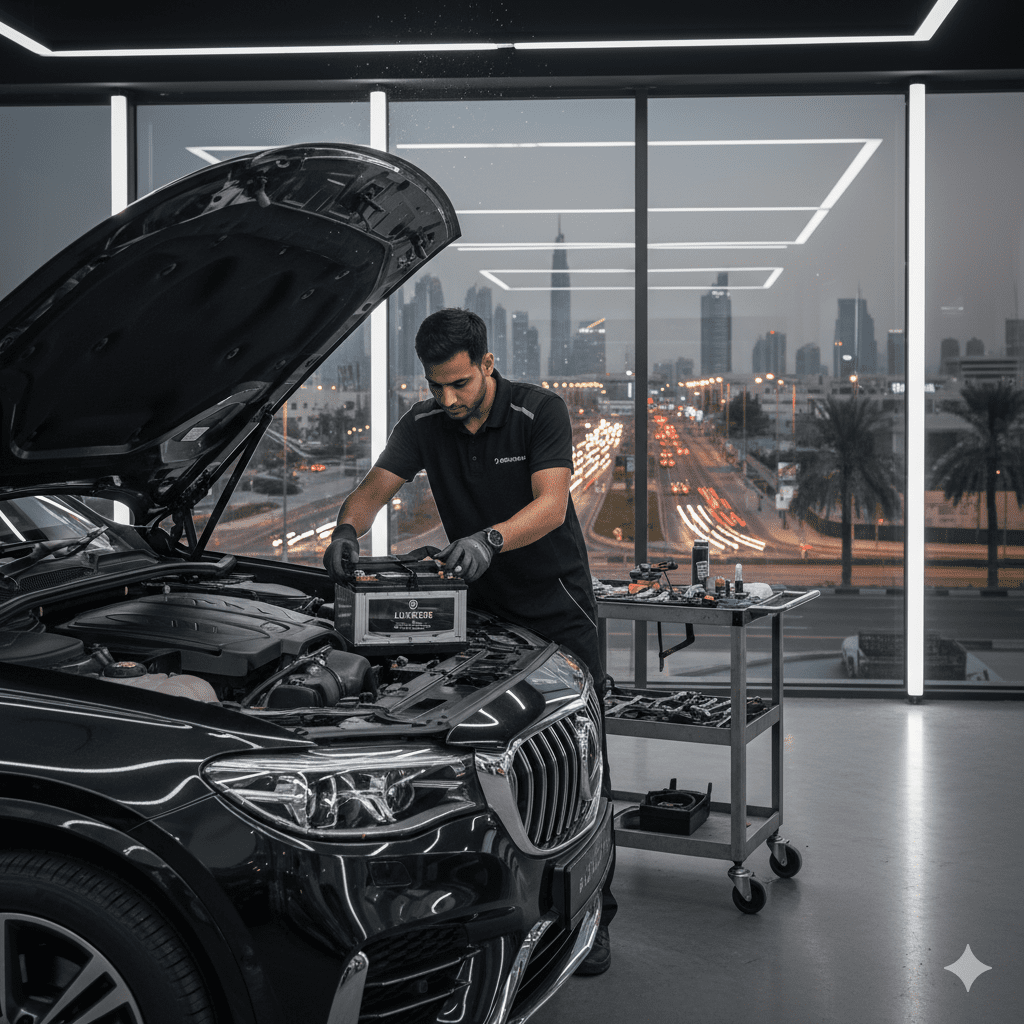 Car Battery Replacement in Al Qusais Dubai