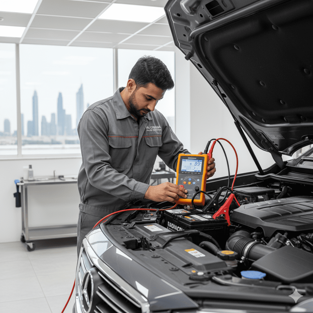 Battery Testing and Diagnosis Al Qusais Battery diagnostic testing in Al Qusais