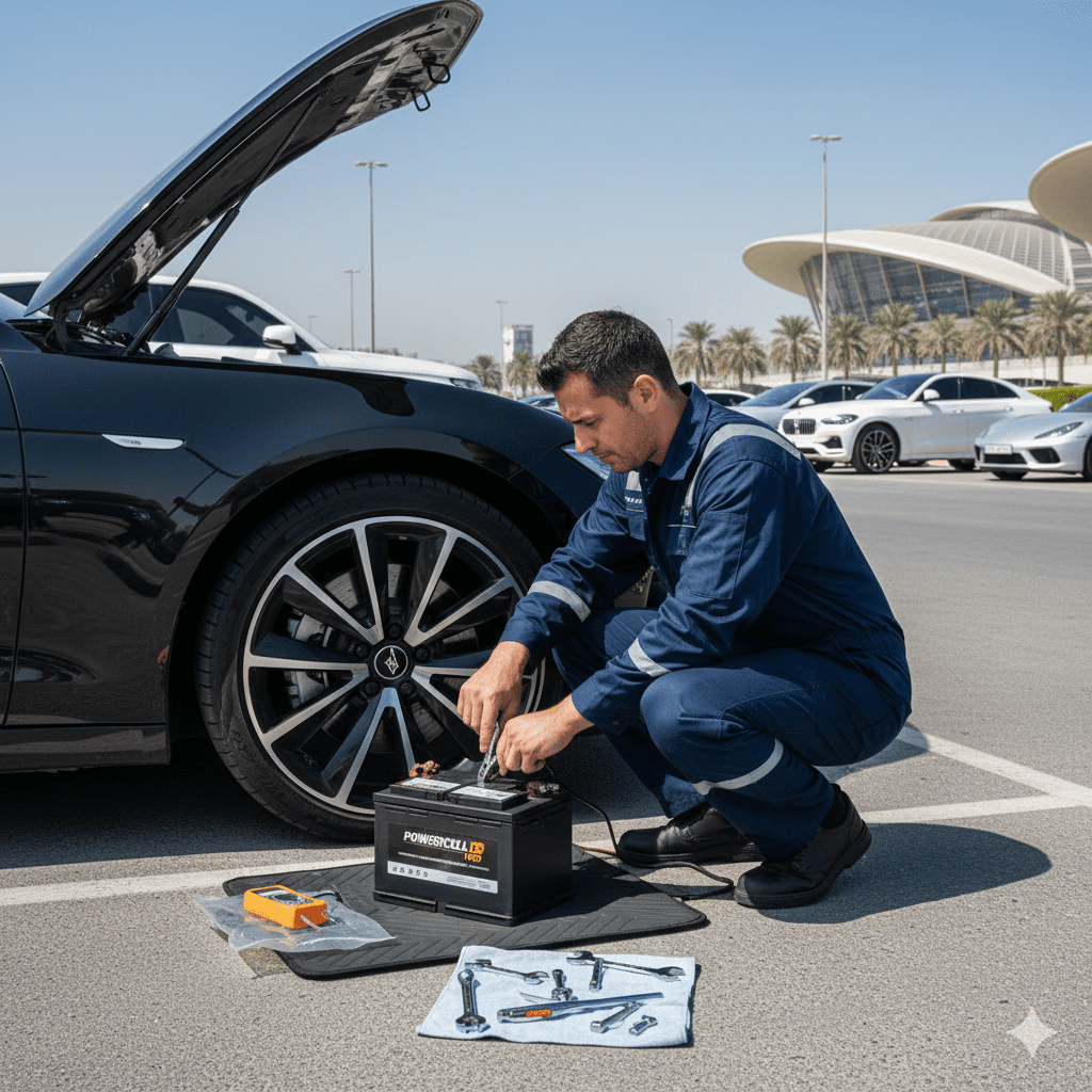 Car Battery Replacement in Meydan Dubai