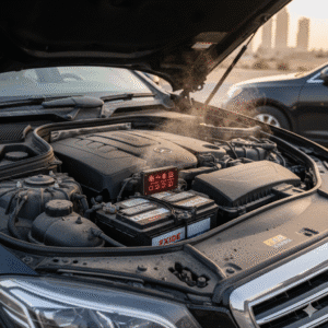 Read more about the article Why Idling in Dubai Traffic Weakens Batteries