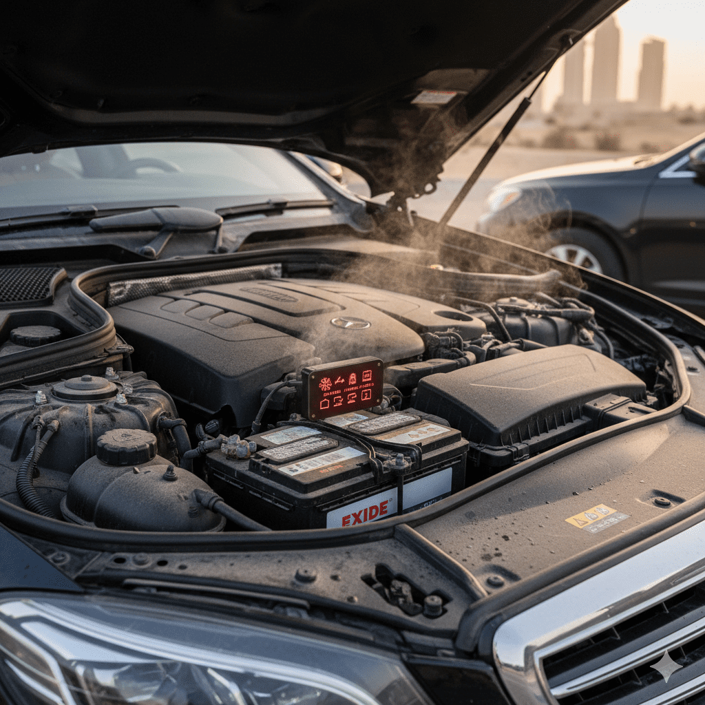 Why Idling in Dubai Traffic Weakens Batteries
