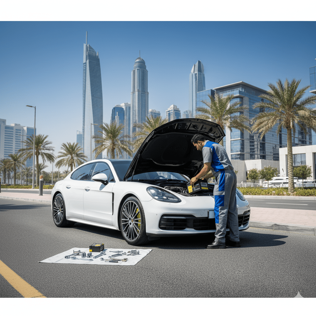 Car Battery Replacement in Dubai Marina