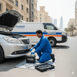 Read more about the article Nissan Car Battery Replacement Dubai
