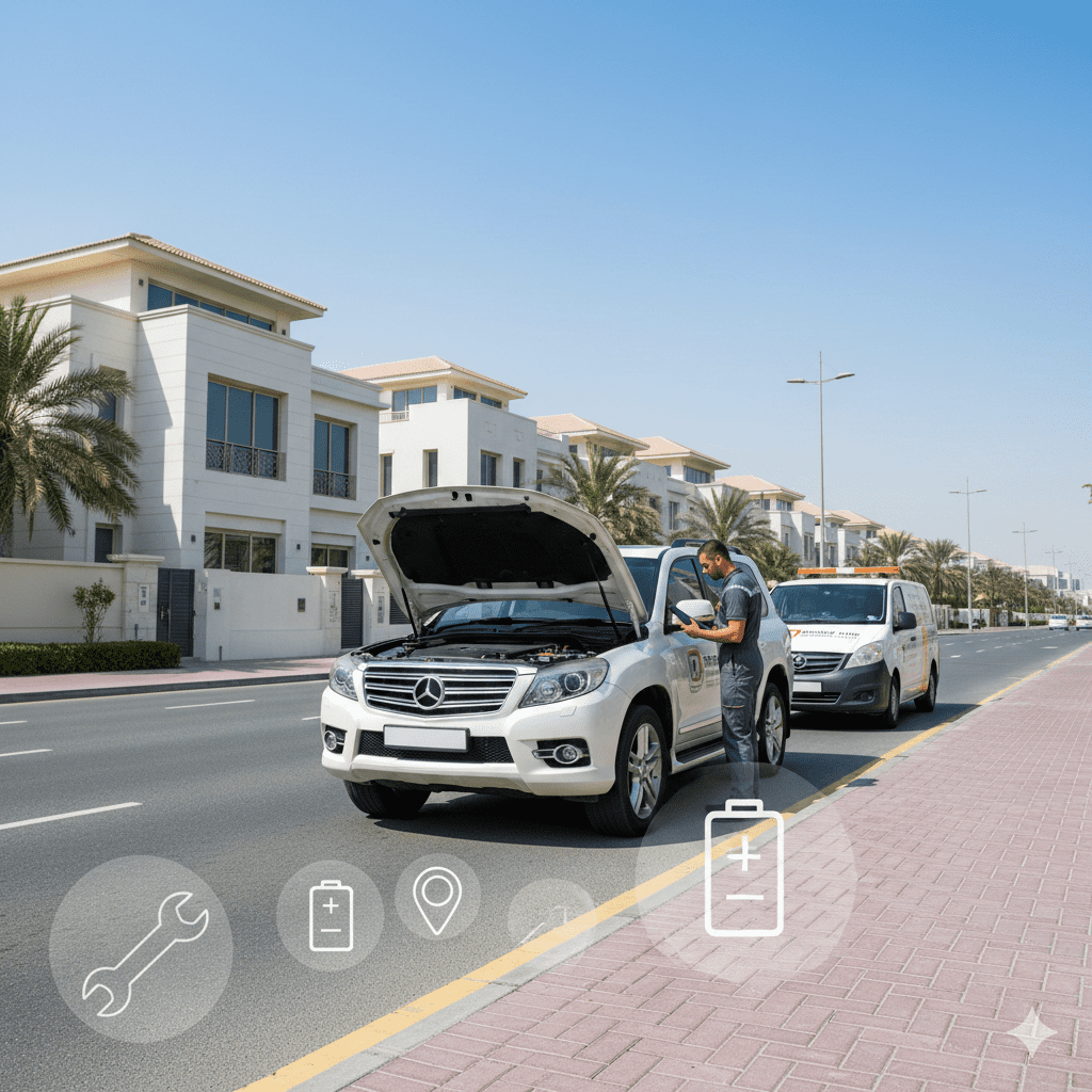 Car Battery Replacement in Jumeirah 3 Dubai