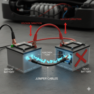 Read more about the article The Science Behind Jump-Starting a Car Dubai