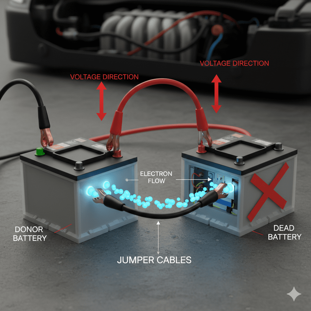 The Science Behind Jump-Starting a Car Dubai