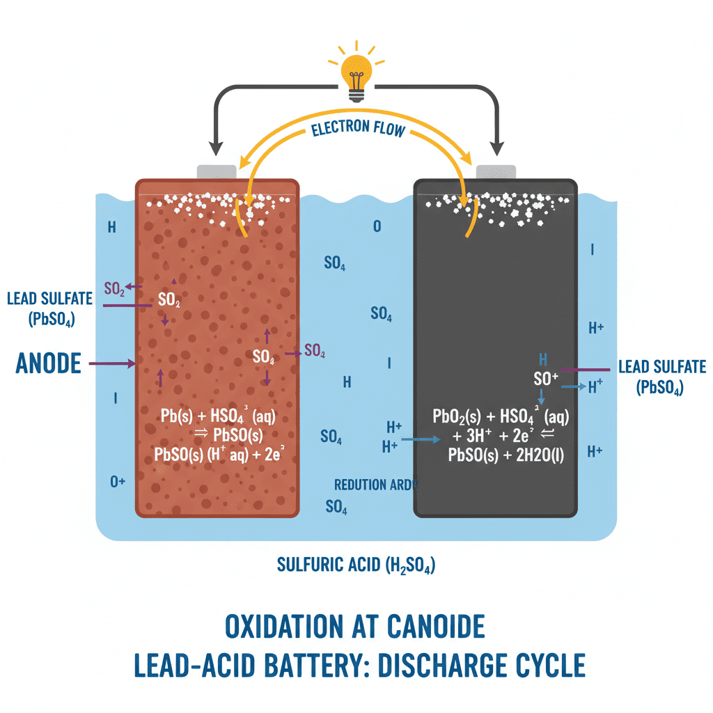 What Are Battery Chemical Reactions?