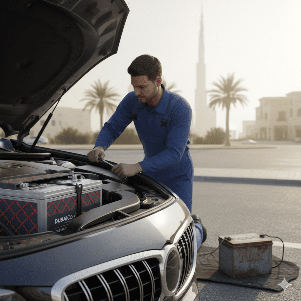 Car Battery Replacement in Al Wasl Dubai