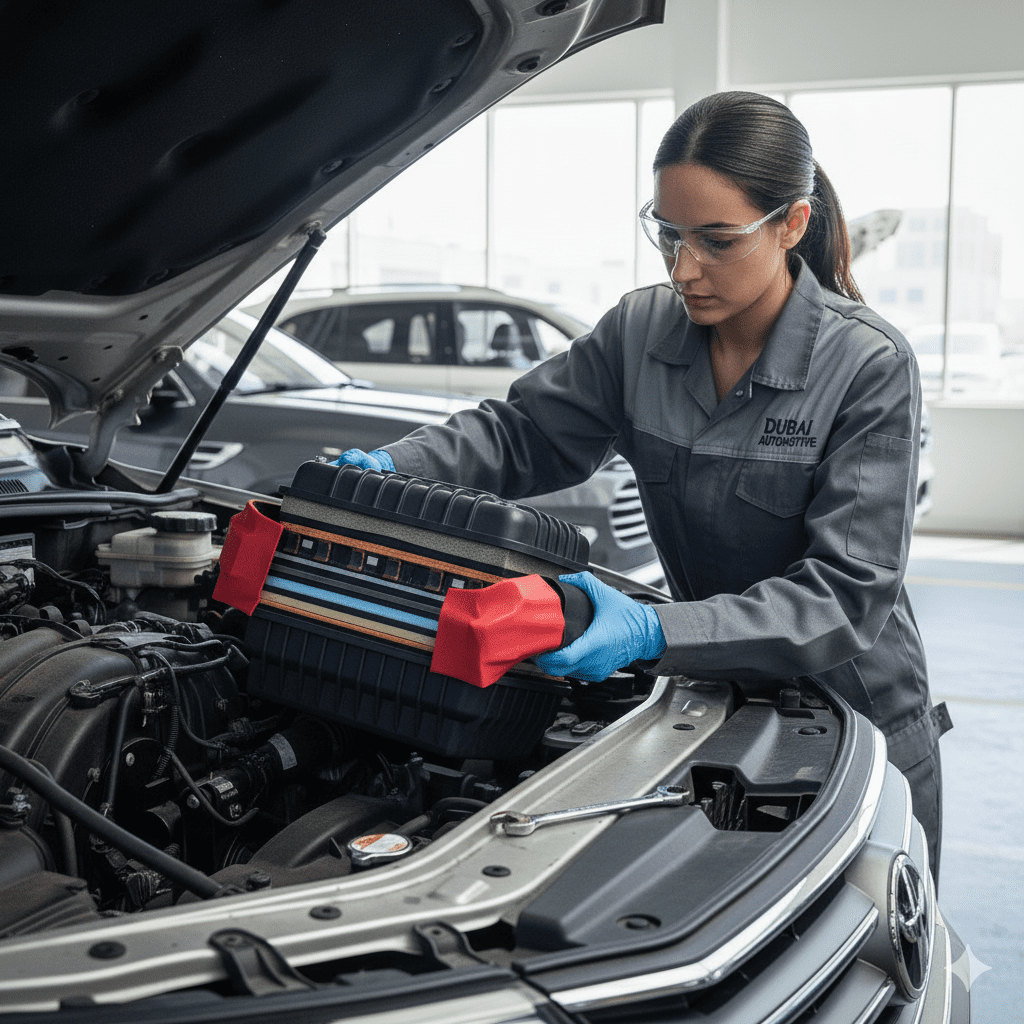 AGM battery insulation and casing installation