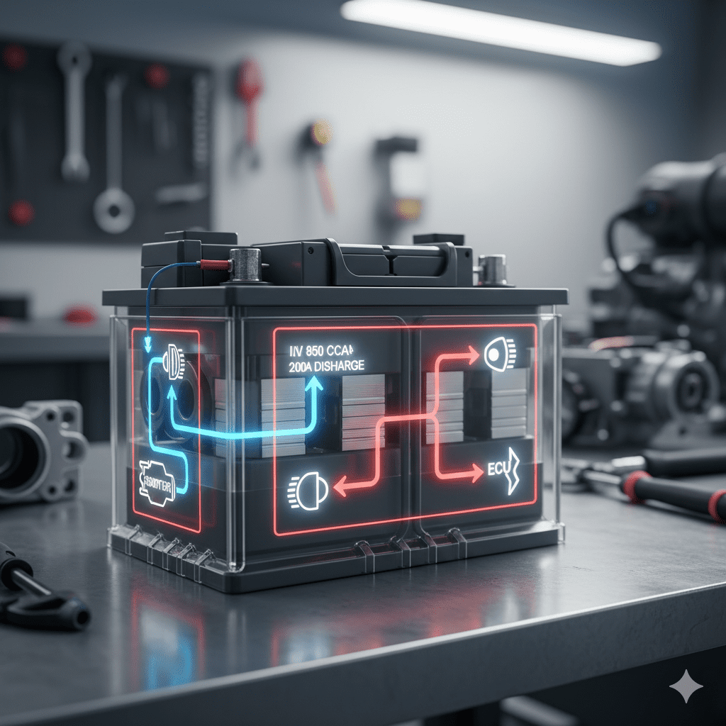 Understanding Battery Amperage and Current Flow Dubai