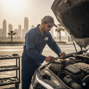 Read more about the article Car Battery Replacement in Al Khawaneej Dubai