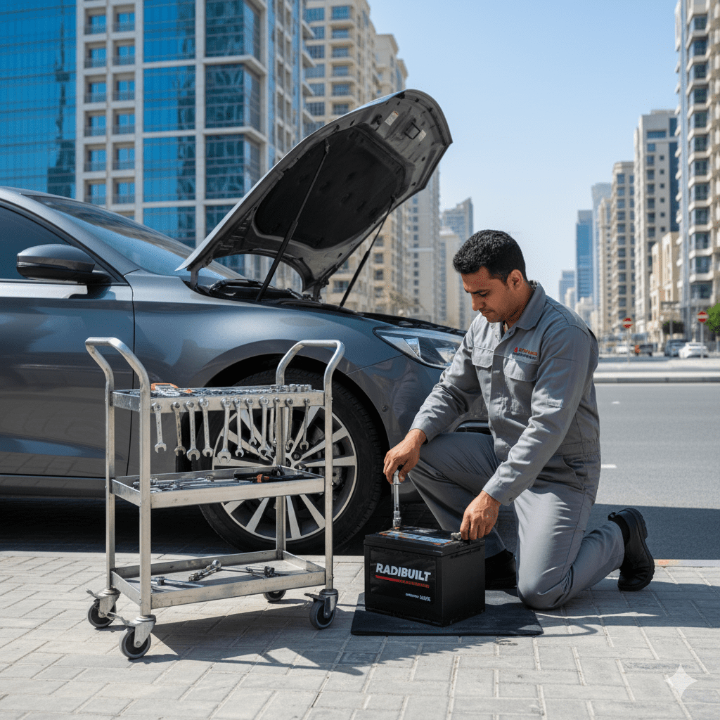 Car Battery Replacement in Al Nahda Dubai