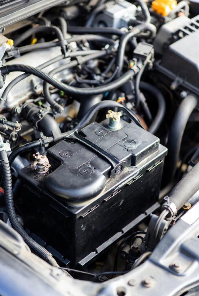Car battery heat damage Dubai
