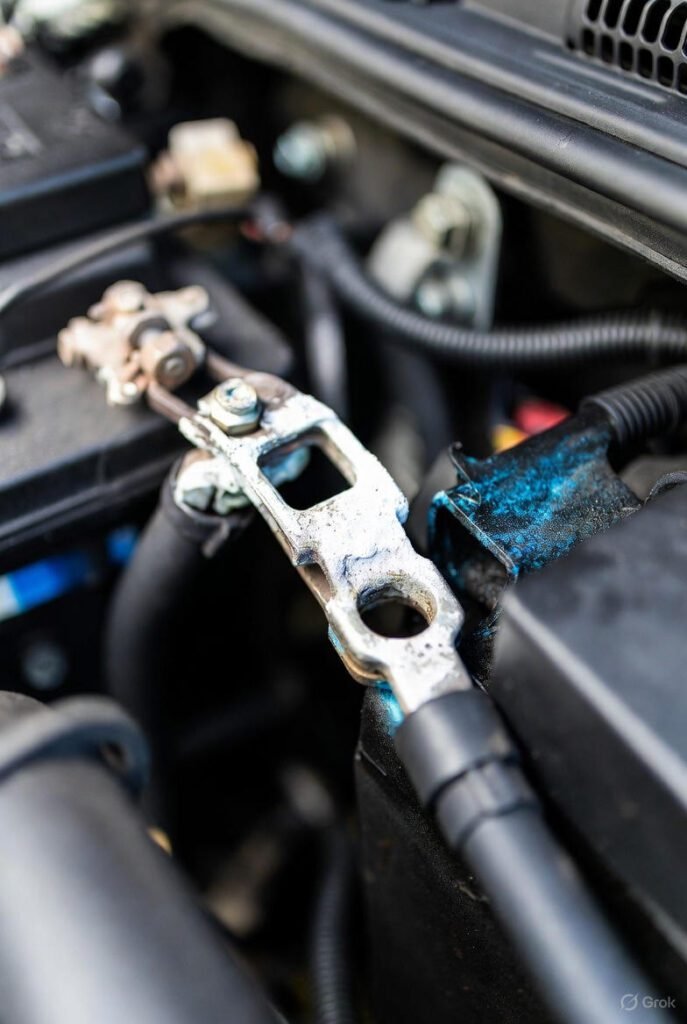 Car Battery Terminal Corrosion Issues