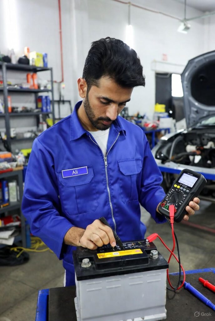 Car Battery Selection and Diagnostic Test