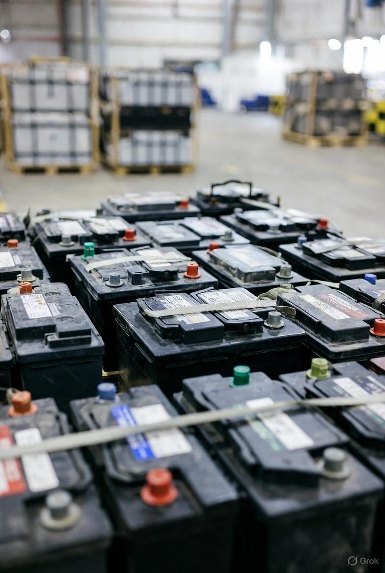 Battery recycling and disposal Dubai