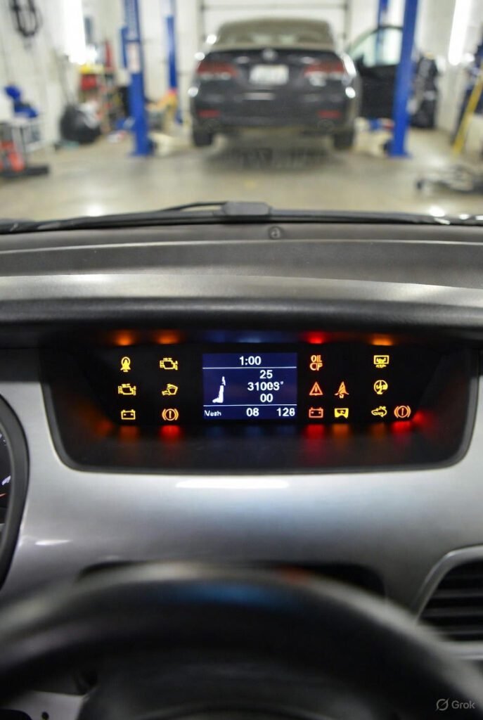 battery charging system warning Dubai