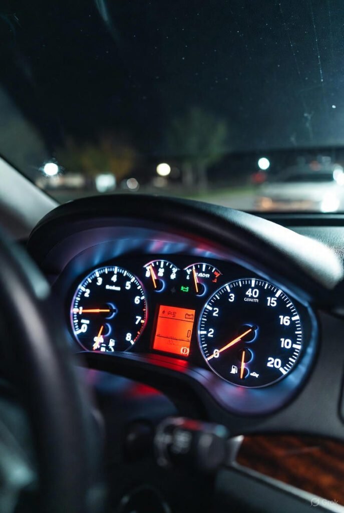 car battery not charging properly warning light