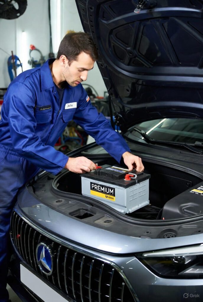 Car battery pricing in Dubai for premium vehicles
