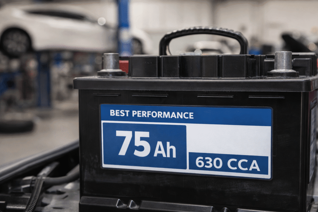 Best battery capacity for car UAE