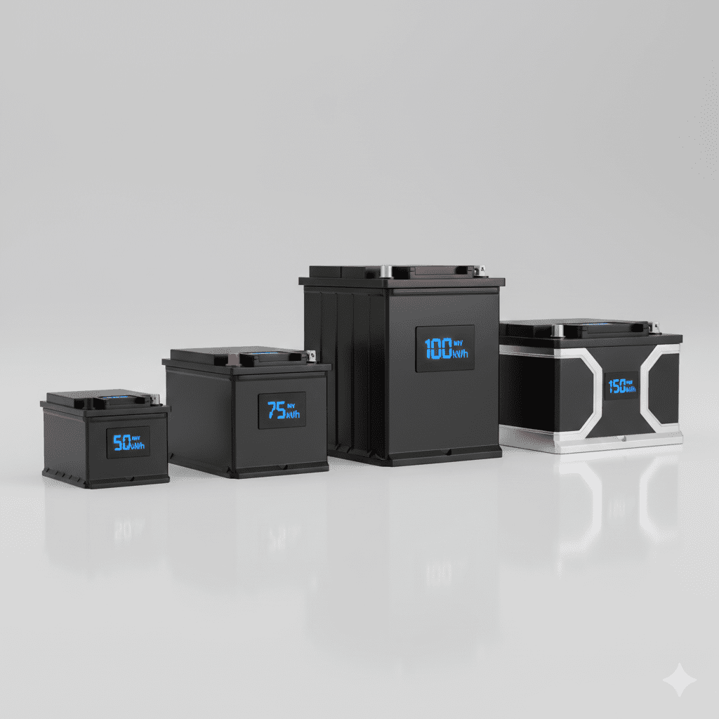 Typical car battery watt capacity range for different vehicles