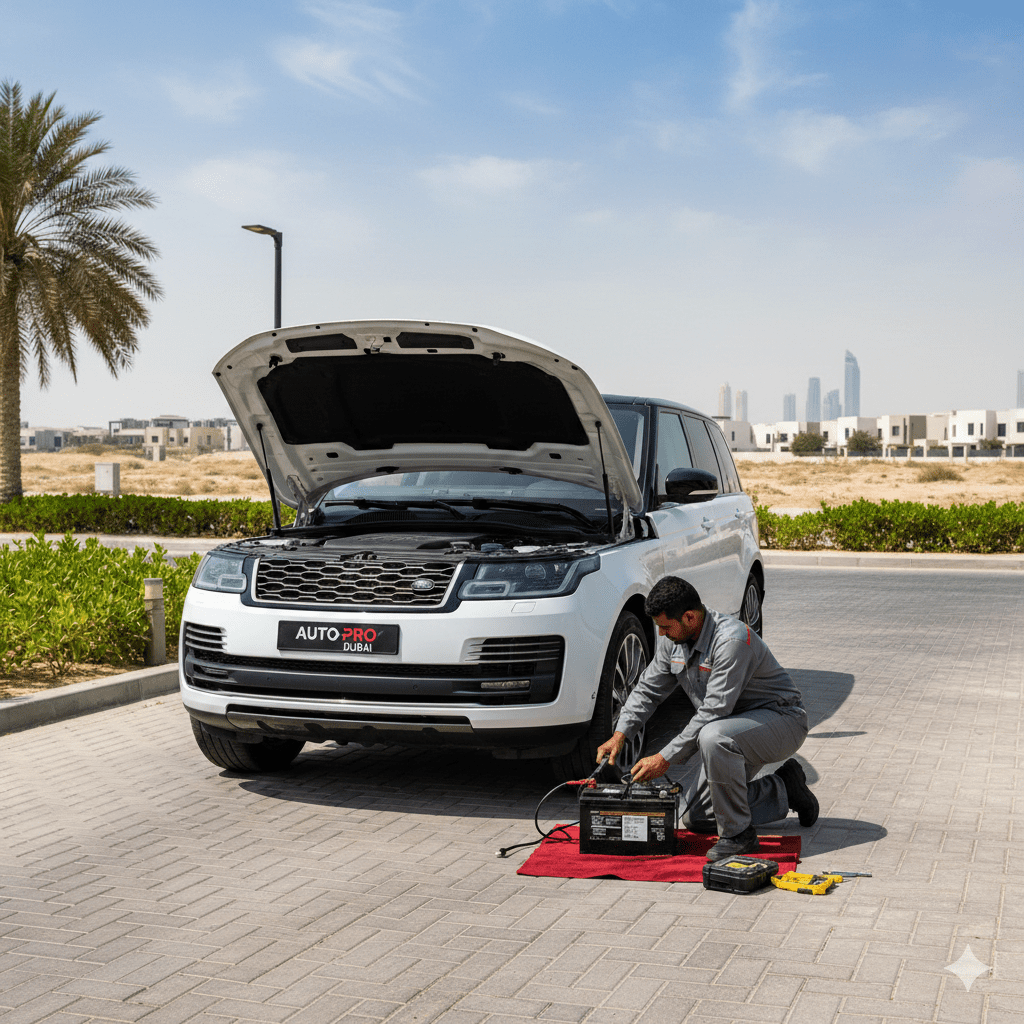 Car Battery Replacement in Mudon Dubai