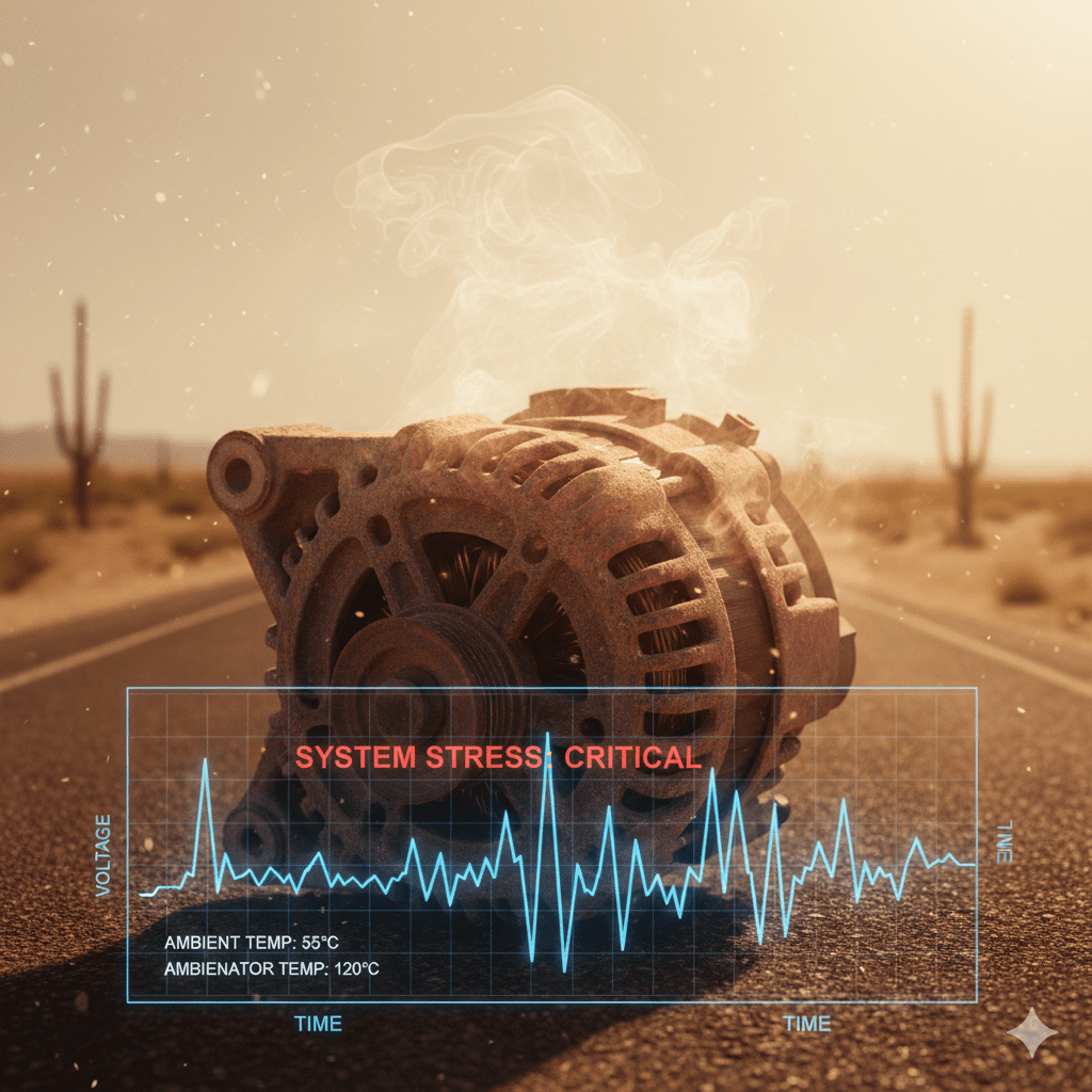 Heat-Related Alternator Stress in UAE