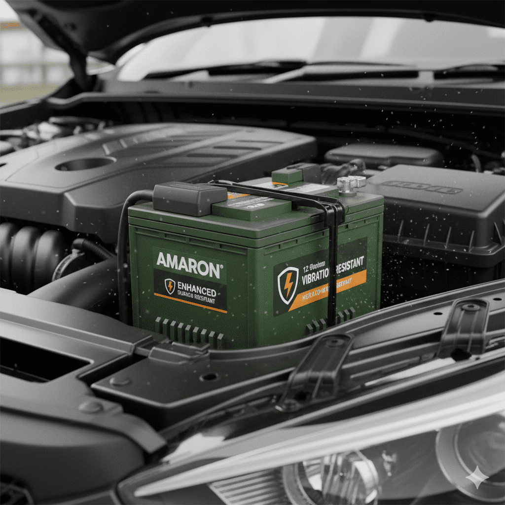 Enhanced durability car battery with reinforced casing