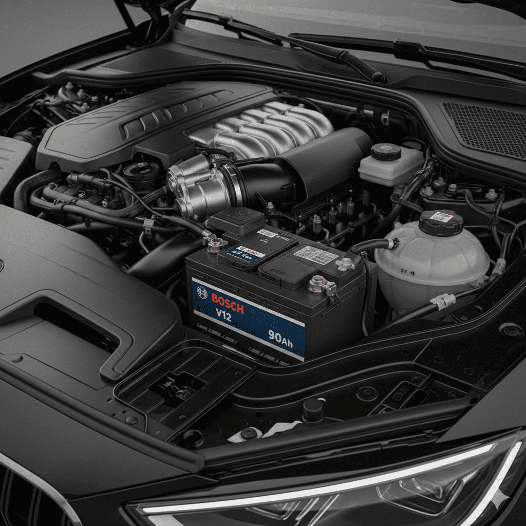 Dubai Fastest 15-Min & Bosch V12 – 90Ah Genuine| Free Installation