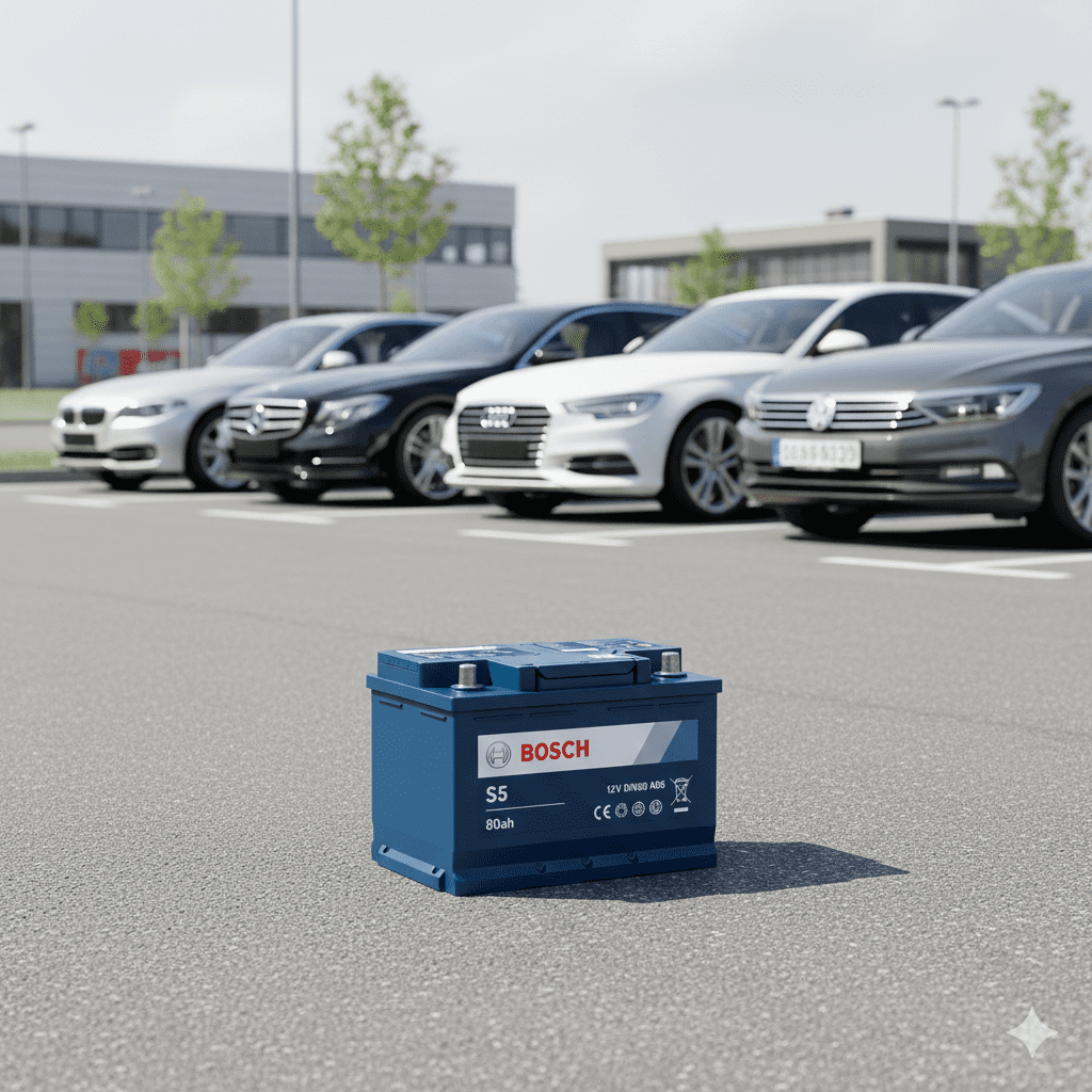 Bosch DIN80 80Ah compatible vehicles