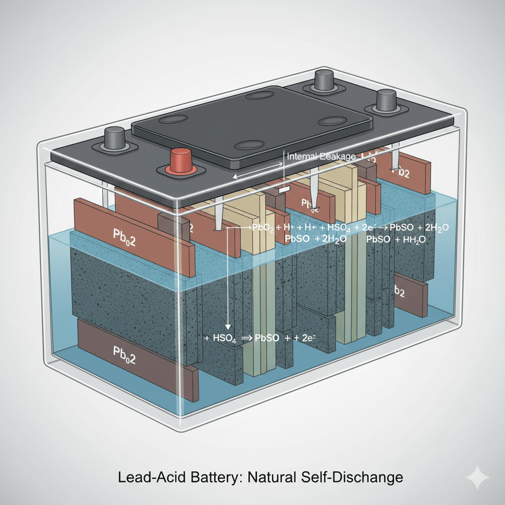 What Causes Self-Discharge in Car Batteries Dubai