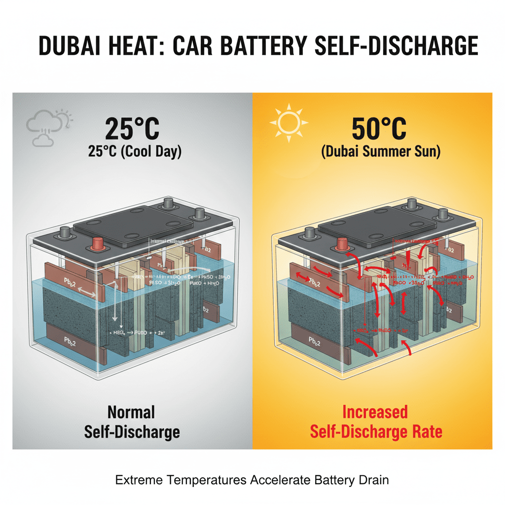 Heat Accelerated Self-Discharge Dubai