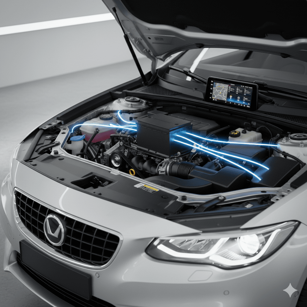 Bosch V12 40Ah battery delivering strong engine start and stable power