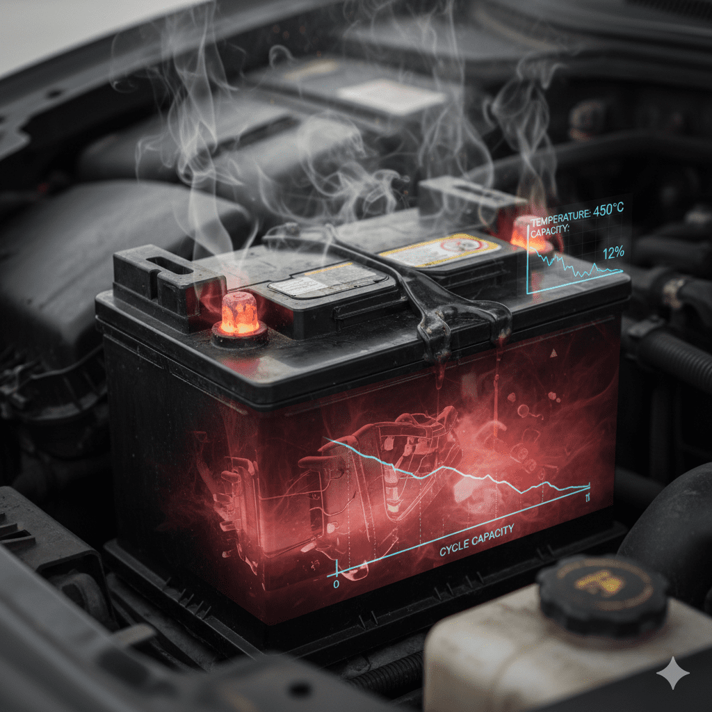 How Heat Reduces Battery Cycling Capacity Dubai