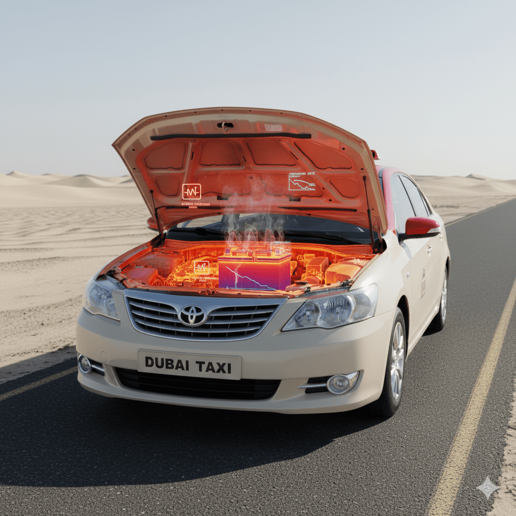 Why Dubai Taxis Face More Battery Issues