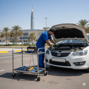 Read more about the article Car Battery Replacement in Creek Harbour Dubai