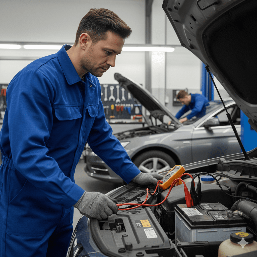 Toyota Camry battery voltage drop testing.
