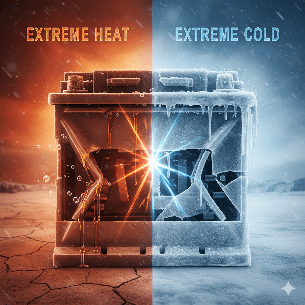 How Weather Increases Battery Risks Dubai(2026)