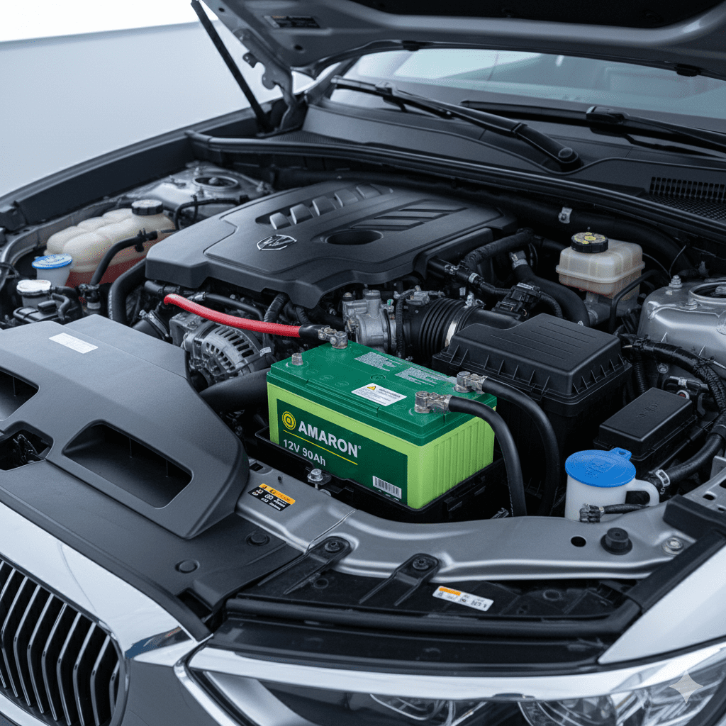 Amaron Battery 12V 90Ah high capacity car battery