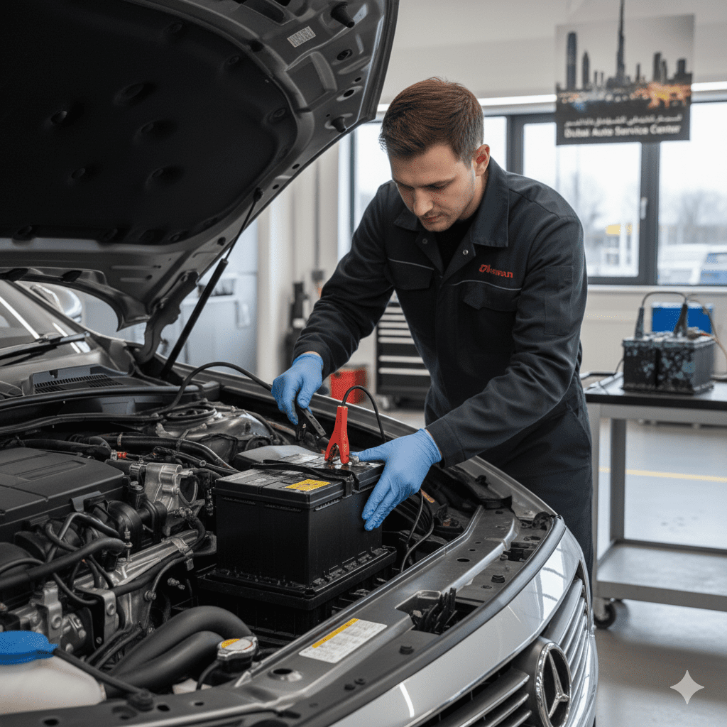 Car battery replacement for electrical problems
