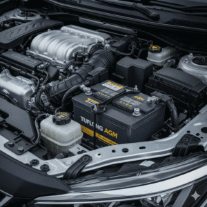 Read more about the article Dubai Fastest 15-Min & TUFLONG AGM (Absorbent Glass Mat) Battery Genuine| Free Installation — |