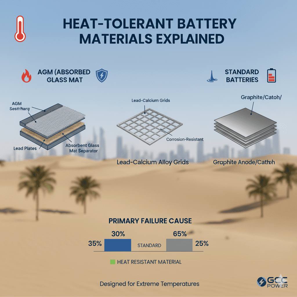 Heat-Tolerant Battery Materials Explained Dubai